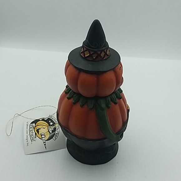 Johanna Parker Halloween Pumpkin Pete Spooks Jar - Bethany Lowe Designs - Picture 5 of 8
